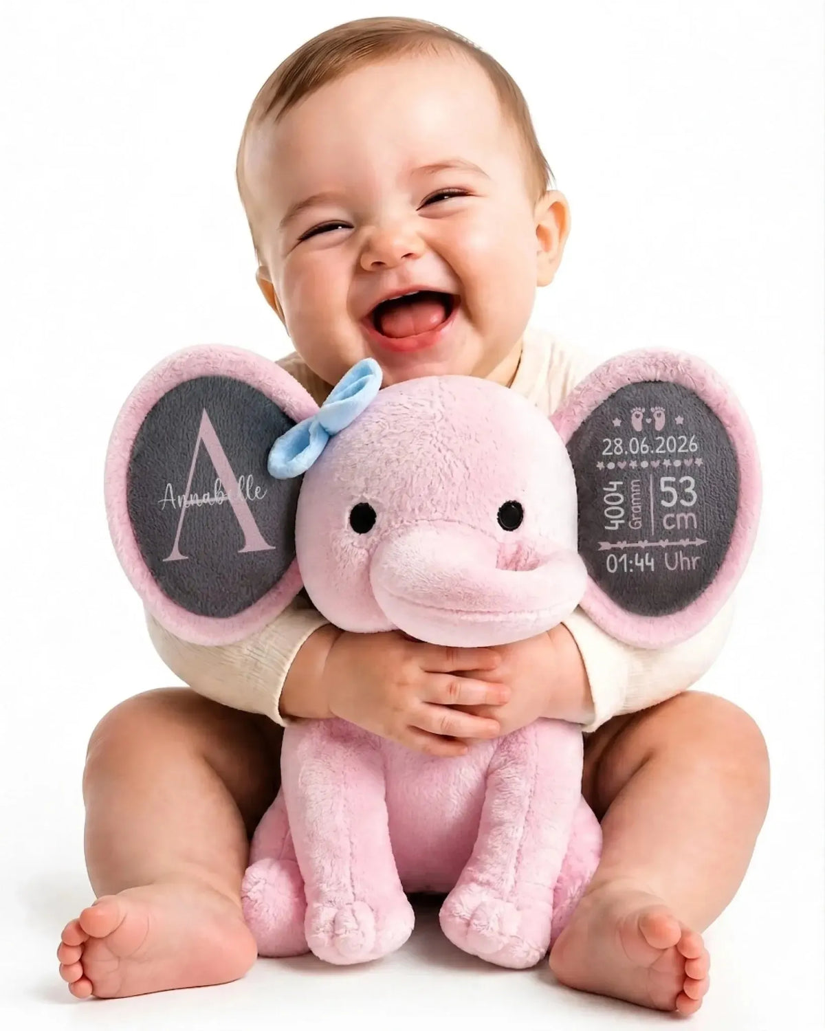 Sonderanfertigung 4 Elefanten-Elefant Kuscheltier-22Feels