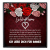 22Feels® Mama Geschenk Muttertag Geburtstag Frauen Herz Halskette mit Karte Echt Silber Schmuck Weihnachten Idee von Tochter oder Sohn-Schmuck mit Botschaftskarte - Herz21-22Feels
