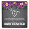 22Feels® Mama Geschenk Muttertag Geburtstag Frauen Herz Halskette mit Karte Echt Silber Schmuck Weihnachten Idee von Tochter oder Sohn-Schmuck mit Botschaftskarte - Herz21-22Feels