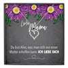 22Feels® Mama Geschenk Muttertag Geburtstag Frauen Schmuck mit Karte Herz Halskette Echt Silber Weihnachten Idee von Tochter oder Sohn-Schmuck mit Botschaftskarte - Herz21-22Feels