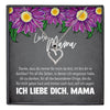 22Feels® Mama Geschenk Muttertag Geburtstag Frauen Schmuck mit Karte Herz Halskette Echt Silber Weihnachten Idee von Tochter oder Sohn-Schmuck mit Botschaftskarte - Herz21-22Feels