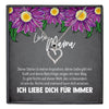 22Feels® Mama Geschenk Muttertag Geburtstag Frauen Herz Halskette mit Karte Echt Silber Schmuck Weihnachten Idee von Tochter oder Sohn-Schmuck mit Botschaftskarte - Herz21-22Feels