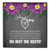22Feels® Mama Geschenk Muttertag Geburtstag Frauen Schmuck mit Karte Herz Halskette Echt Silber Weihnachten Idee von Tochter oder Sohn-Schmuck mit Botschaftskarte - Herz21-22Feels