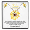 22Feels® Unsere Tochter Geschenk Silber 925/000 Herz Halskette mit Karte Mädchen Frauen Schmuck Geburtstag Weihnachten Firmung Konfirmation etc.-Schmuck mit Botschaftskarte - Herz21-22Feels