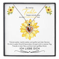 22Feels® Sonnenschein Tochter Geschenk Silber 925/000 Herz Halskette mit Karte Mädchen Frauen Schmuck Geburtstag Weihnachten Firmung Konfirmation etc.-Schmuck mit Botschaftskarte - Herz21-22Feels