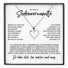 22Feels® Seelenverwandte Ich Liebe Dich Frauen Geschenk Silber 925/000 Schmuck Ehefrau Freundin Herz Halskette Valentinstag Hochzeitstag Jahrestag-Schmuck mit Botschaftskarte - Herz21-22Feels