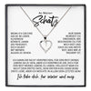 22Feels® Schatz Ich Liebe Dich Frauen Geschenk Silber 925/000 Schmuck Ehefrau Freundin Herz Halskette Valentinstag Hochzeitstag Jahrestag-Schmuck mit Botschaftskarte - Herz21-22Feels