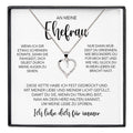 22Feels® Ehefrau Geschenk Ich Liebe Dich Schmuck Silber 925/000 Frauen Herz Halskette Valentinstag Schatz Hochzeitstag Damen Collier Ehejubiläum-Schmuck mit Botschaftskarte - Herz21-22Feels