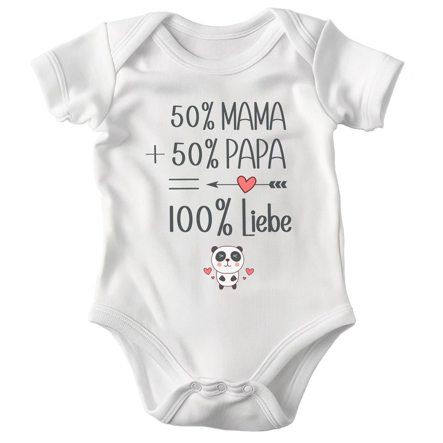 Unisex Babybody Kurzarm BIO-Baumwolle Weiss Strampler Babyparty Geschenk Babshower Schlupfkragen Weicher Einteiler für Neugeborene Babys-Baby Body-22Feels