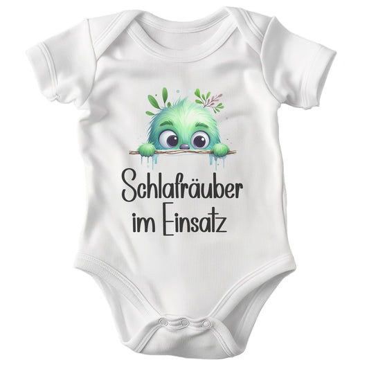Unisex Babybody Kurzarm BIO-Baumwolle Weiss Strampler Babyparty Geschenk Babshower Schlupfkragen Weicher Einteiler für Neugeborene Babys-Baby Body-22Feels