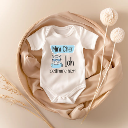 Unisex Babybody Kurzarm BIO-Baumwolle Weiss Strampler Babyparty Geschenk Babshower Schlupfkragen Weicher Einteiler für Neugeborene Babys-Baby Body-22Feels