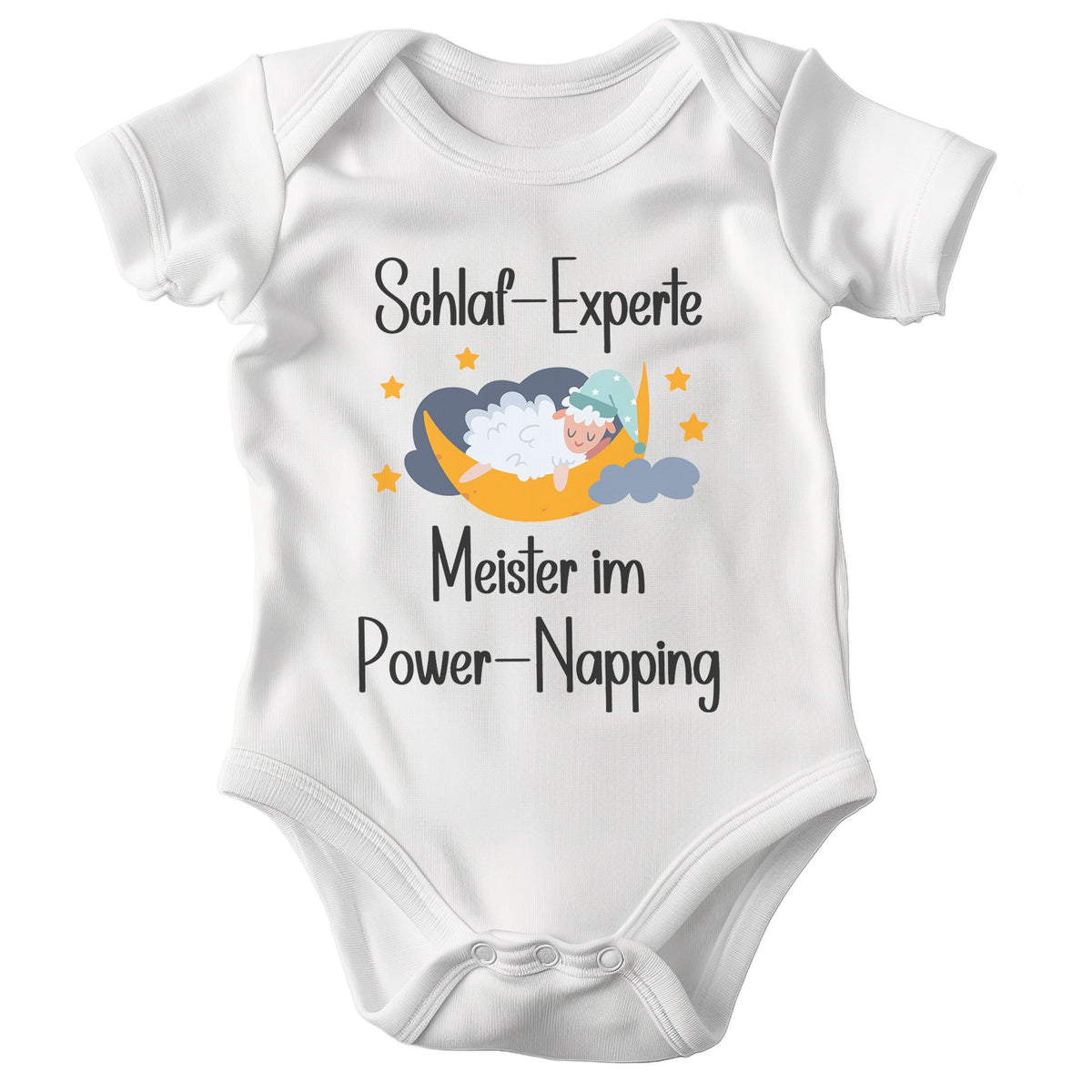 Unisex Babybody Kurzarm BIO-Baumwolle Weiss Strampler Babyparty Geschenk Babshower Schlupfkragen Weicher Einteiler für Neugeborene Babys-Baby Body-22Feels