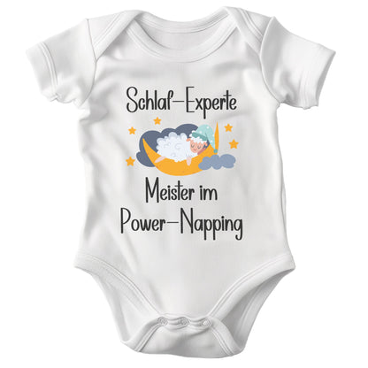 Unisex Babybody Kurzarm BIO-Baumwolle Weiss Strampler Babyparty Geschenk Babshower Schlupfkragen Weicher Einteiler für Neugeborene Babys-Baby Body-22Feels