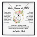 22Feels® Beste Mama der Welt Geschenk Muttertag Geburtstag Silber 925/000 Herz Halskette Valentinstag Frauen Schmuck mit Karte Mutter Weihnachten Damen Collier Eltern-Schmuck mit Botschaftskarte - Herz21-22Feels