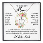 22Feels® Liebe Mama Geschenk Muttertag Geburtstag Silber 925/000 Herz Halskette Valentinstag Frauen Schmuck mit Karte Mutter Weihnachten Damen Collier Eltern-Schmuck mit Botschaftskarte - Herz21-22Feels