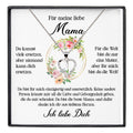 22Feels® Liebe Mama Geschenk Muttertag Geburtstag Silber 925/000 Herz Halskette Valentinstag Frauen Schmuck mit Karte Mutter Weihnachten Damen Collier Eltern-Schmuck mit Botschaftskarte - Herz21-22Feels