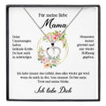 22Feels® Liebe Mama Geschenk Muttertag Geburtstag Silber 925/000 Herz Halskette Valentinstag Frauen Schmuck mit Karte Mutter Weihnachten Damen Collier Eltern-Schmuck mit Botschaftskarte - Herz21-22Feels