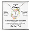 22Feels® Liebe Mama Geschenk Muttertag Geburtstag Silber 925/000 Herz Halskette Valentinstag Frauen Schmuck mit Karte Mutter Weihnachten Damen Collier Eltern-Schmuck mit Botschaftskarte - Herz21-22Feels