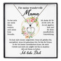 22Feels® Wundervolle Mama Geschenk Muttertag Geburtstag Silber 925/000 Herz Halskette Valentinstag Frauen Schmuck mit Karte Mutter Weihnachten Damen Collier Eltern-Schmuck mit Botschaftskarte - Herz21-22Feels