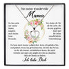22Feels® Wundervolle Mama Geschenk Muttertag Geburtstag Silber 925/000 Herz Halskette Valentinstag Frauen Schmuck mit Karte Mutter Weihnachten Damen Collier Eltern-Schmuck mit Botschaftskarte - Herz21-22Feels