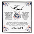22Feels® Für Meine Mama Geschenk Muttertag Geburtstag Silber 925/000 Herz Halskette Valentinstag Frauen Schmuck mit Karte Mutter Weihnachten Damen Collier Eltern-Schmuck mit Botschaftskarte - Herz21-22Feels