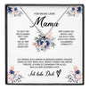 22Feels® Liebe Mama Geschenk Muttertag Geburtstag Silber 925/000 Herz Halskette Valentinstag Frauen Schmuck mit Karte Mutter Weihnachten Damen Collier Eltern-Schmuck mit Botschaftskarte - Herz21-22Feels