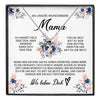 22Feels® Wunderbare Mama Geschenk Muttertag Geburtstag Silber 925/000 Herz Halskette Valentinstag Frauen Schmuck mit Karte Mutter Weihnachten Damen Collier Eltern-Schmuck mit Botschaftskarte - Herz21-22Feels