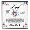 22Feels® Liebe Mama Geschenk Muttertag Geburtstag Silber 925/000 Herz Halskette Valentinstag Frauen Schmuck mit Karte Mutter Weihnachten Damen Collier Eltern-Schmuck mit Botschaftskarte - Herz21-22Feels