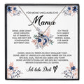 22Feels® Unglaubliche Mama Geschenk Muttertag Geburtstag Silber 925/000 Herz Halskette Valentinstag Frauen Schmuck mit Karte Mutter Weihnachten Damen Collier Eltern-Schmuck mit Botschaftskarte - Herz21-22Feels