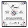 22Feels® Für Meine Mama Geschenk Muttertag Geburtstag Silber 925/000 Herz Halskette Valentinstag Frauen Schmuck mit Karte Mutter Weihnachten Damen Collier Eltern-Schmuck mit Botschaftskarte - Herz21-22Feels