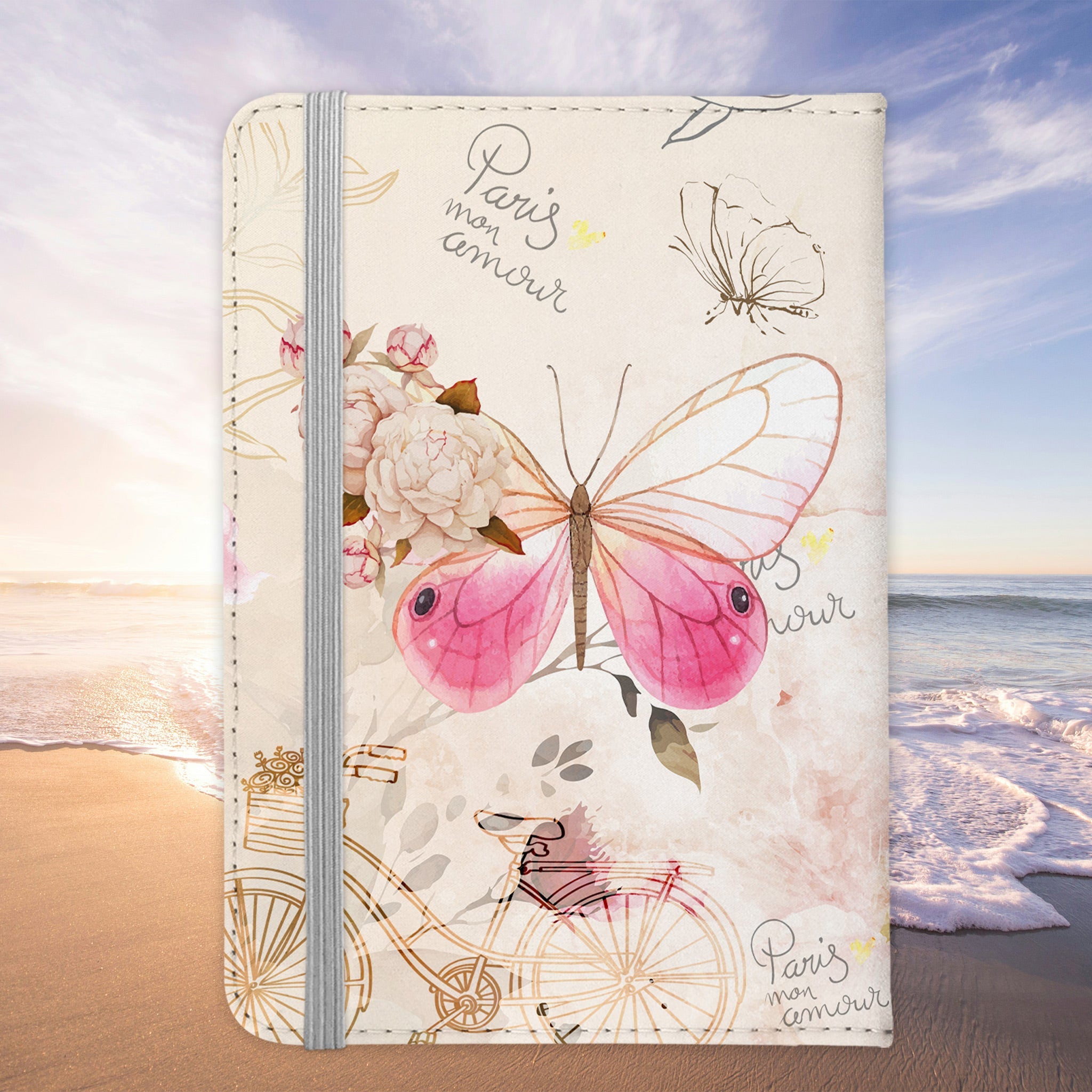 Mama Geschenk Reisepasshülle Frauen Reisen Pass Etui Cover Organizer Mutter Gadgets Sommer Urlaub Kunst-Leder-Reisepass-Hülle-22Feels