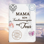 Mama Geschenk Reisepasshülle Frauen Reisen Pass Etui Cover Organizer Mutter Gadgets Sommer Urlaub Kunst-Leder-Reisepass-Hülle-22Feels