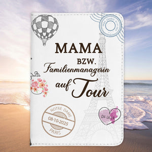 Mama Geschenk Reisepasshülle Frauen Reisen Pass Etui Cover Organizer Mutter Gadgets Sommer Urlaub Kunst-Leder-Reisepass-Hülle-22Feels