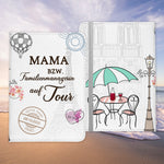 Mama Geschenk Reisepasshülle Frauen Reisen Pass Etui Cover Organizer Mutter Gadgets Sommer Urlaub Kunst-Leder-Reisepass-Hülle-22Feels