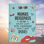 Mama Geschenk Reisepasshülle Frauen Reisen Pass Etui Cover Organizer Mutter Gadgets Sommer Urlaub Kunst-Leder-Reisepass-Hülle-22Feels