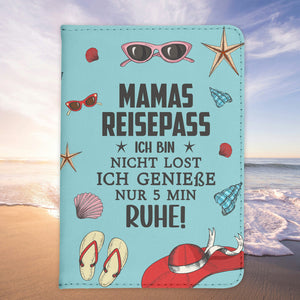 Mama Geschenk Reisepasshülle Frauen Reisen Pass Etui Cover Organizer Mutter Gadgets Sommer Urlaub Kunst-Leder-Reisepass-Hülle-22Feels