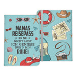 Mama Geschenk Reisepasshülle Frauen Reisen Pass Etui Cover Organizer Mutter Gadgets Sommer Urlaub Kunst-Leder-Reisepass-Hülle-22Feels