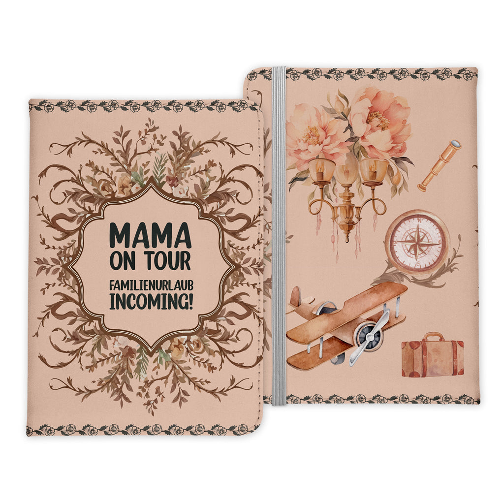 Mama Geschenk Reisepasshülle On Tour Frauen Reisen Pass Etui Cover Organizer Mutter Gadgets Sommer Urlaub Kunst-Leder-Reisepass-Hülle-22Feels