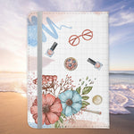 Beste Freundin Reisepasshülle Frauen Geschenk Reisen mit Freunden Pass Etui Cover Organizer Gadgets Sommer Urlaub Kunst-Leder-Reisepass-Hülle-22Feels