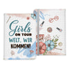 Beste Freundin Reisepasshülle Frauen Geschenk Reisen mit Freunden Pass Etui Cover Organizer Gadgets Sommer Urlaub Kunst-Leder-Reisepass-Hülle-22Feels