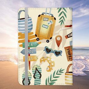 Beste Freundin Reisepasshülle Bffs Weltreise Frauen Geschenk Reisen mit Freunden Pass Etui Cover Organizer Gadgets Sommer Urlaub Kunst-Leder-Reisepass-Hülle-22Feels