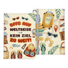 Beste Freundin Reisepasshülle Bffs Weltreise Frauen Geschenk Reisen mit Freunden Pass Etui Cover Organizer Gadgets Sommer Urlaub Kunst-Leder-Reisepass-Hülle-22Feels