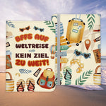 Beste Freundin Reisepasshülle Bffs Weltreise Frauen Geschenk Reisen mit Freunden Pass Etui Cover Organizer Gadgets Sommer Urlaub Kunst-Leder-Reisepass-Hülle-22Feels