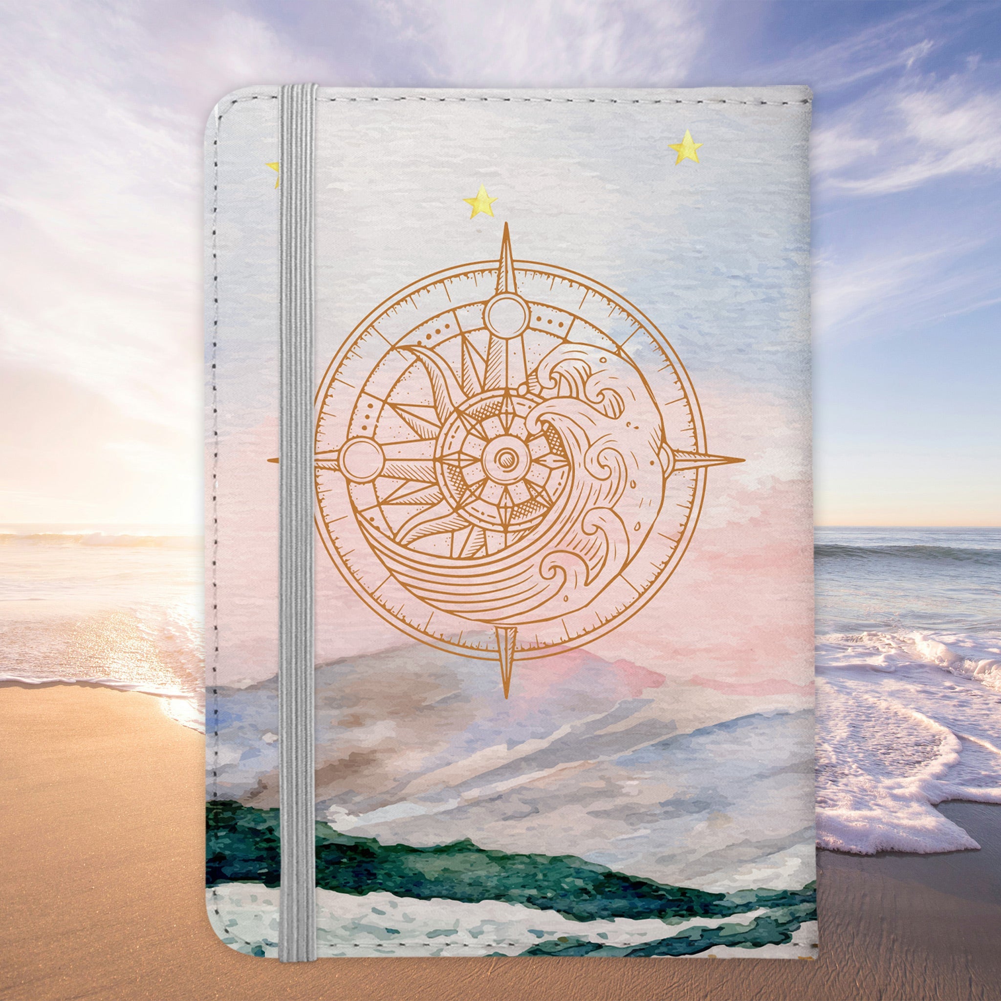 Beste Freundin Reisepasshülle Frauen Geschenk Reisen mit Freunden Pass Etui Cover Organizer Gadgets Sommer Urlaub Kunst-Leder-Reisepass-Hülle-22Feels