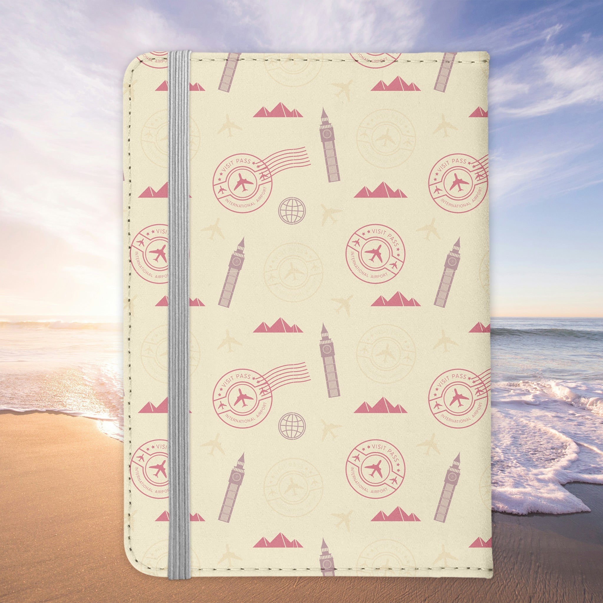 Beste Freundin Reisepasshülle "Seelenschwester" Frauen Geschenk Reisen mit Freunden Pass Etui Cover Organizer Gadgets Sommer Urlaub Kunst-Leder-Reisepass-Hülle-22Feels