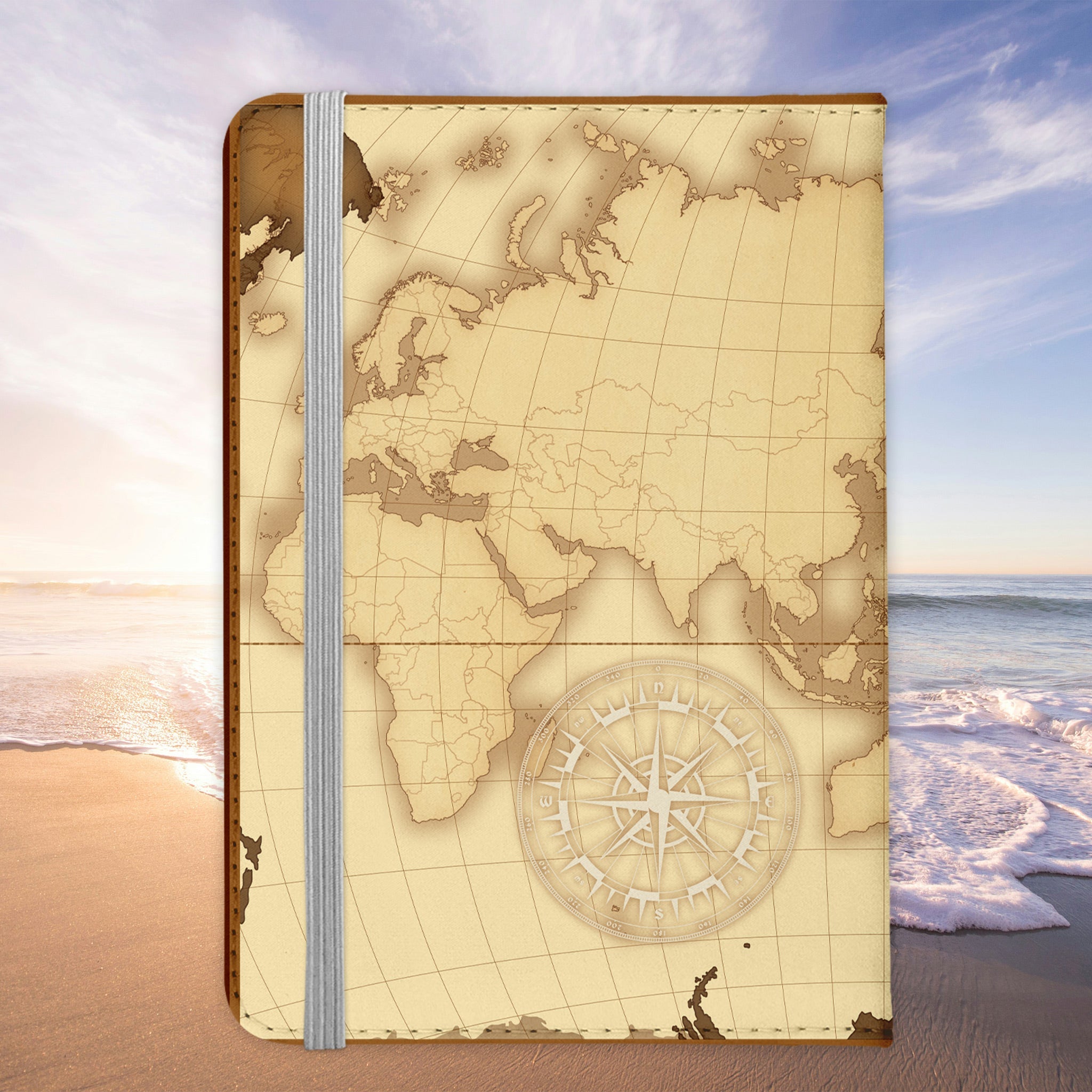 Beste Freundin Reisepasshülle Bffs Worldwide Frauen Geschenk Reisen mit Freunden Pass Etui Cover Organizer Gadgets Sommer Urlaub Kunst-Leder-Reisepass-Hülle-22Feels