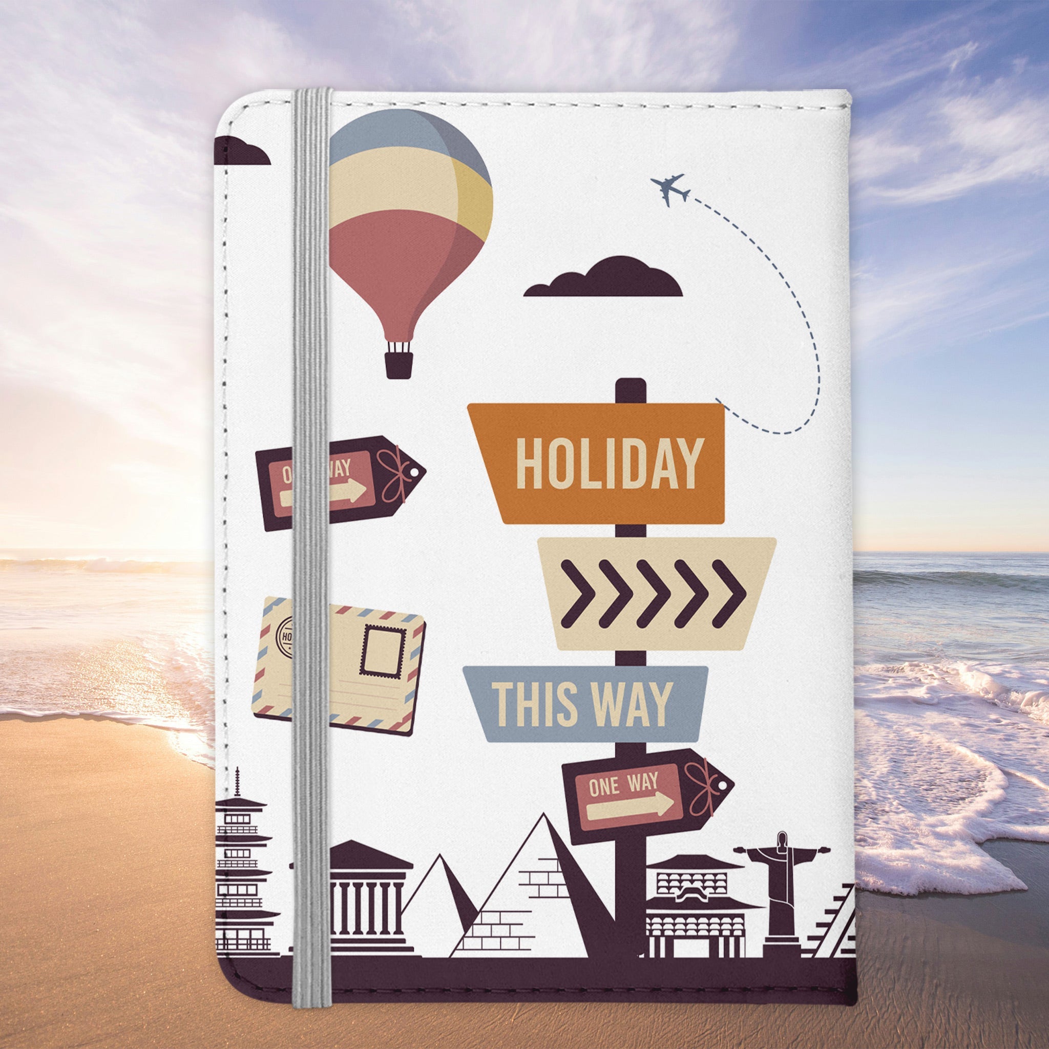 Beste Freundin Reisepasshülle "Erinnerungen" Frauen Geschenk Reisen mit Freunden Pass Etui Cover Organizer Gadgets Sommer Urlaub Kunst-Leder-Reisepass-Hülle-22Feels