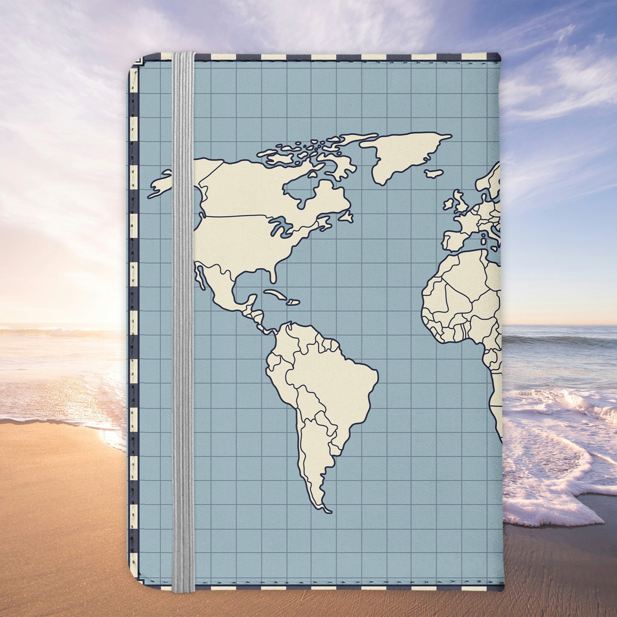 Papa Geschenk Reisepasshülle Männer Reisen Pass Etui Cover Organizer Vater Gadgets Sommer Urlaub Kunst-Leder-Reisepass-Hülle-22Feels