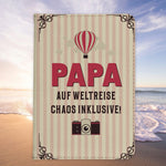 Papa Geschenk Reisepasshülle Männer Reisen Pass Etui Cover Organizer Vater Gadgets Sommer Urlaub Kunst-Leder-Reisepass-Hülle-22Feels