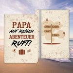 Papa Geschenk Reisepasshülle Männer Reisen Pass Etui Cover Organizer Vater Gadgets Sommer Urlaub Kunst-Leder-Reisepass-Hülle-22Feels